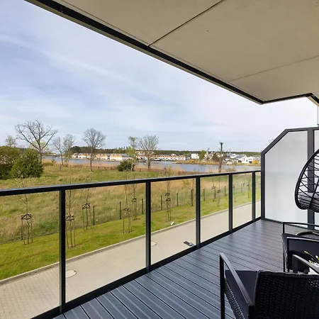 Comfortable Apartment, River View, Indoor Pool Dziwnów