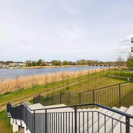 Comfortable Apartment, River View, Indoor Pool Dziwnów